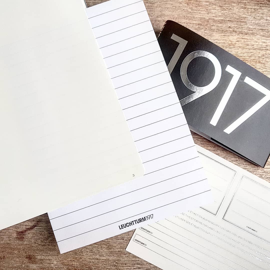 @leuchtturm1917 - brilliant to include a underlaysheet with lines and and grid 👍

Normally I go for 