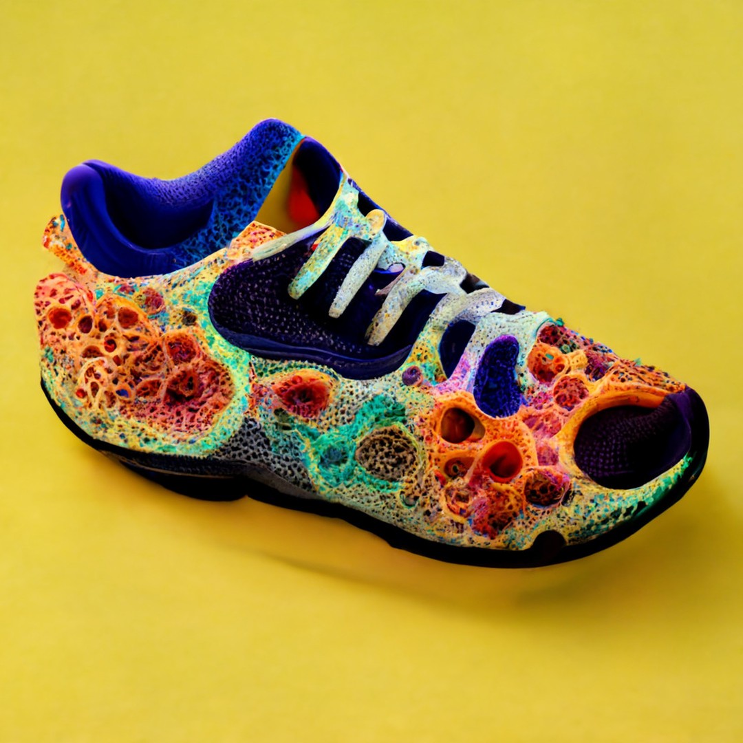 Fungi Cell Shoe #midjourney
